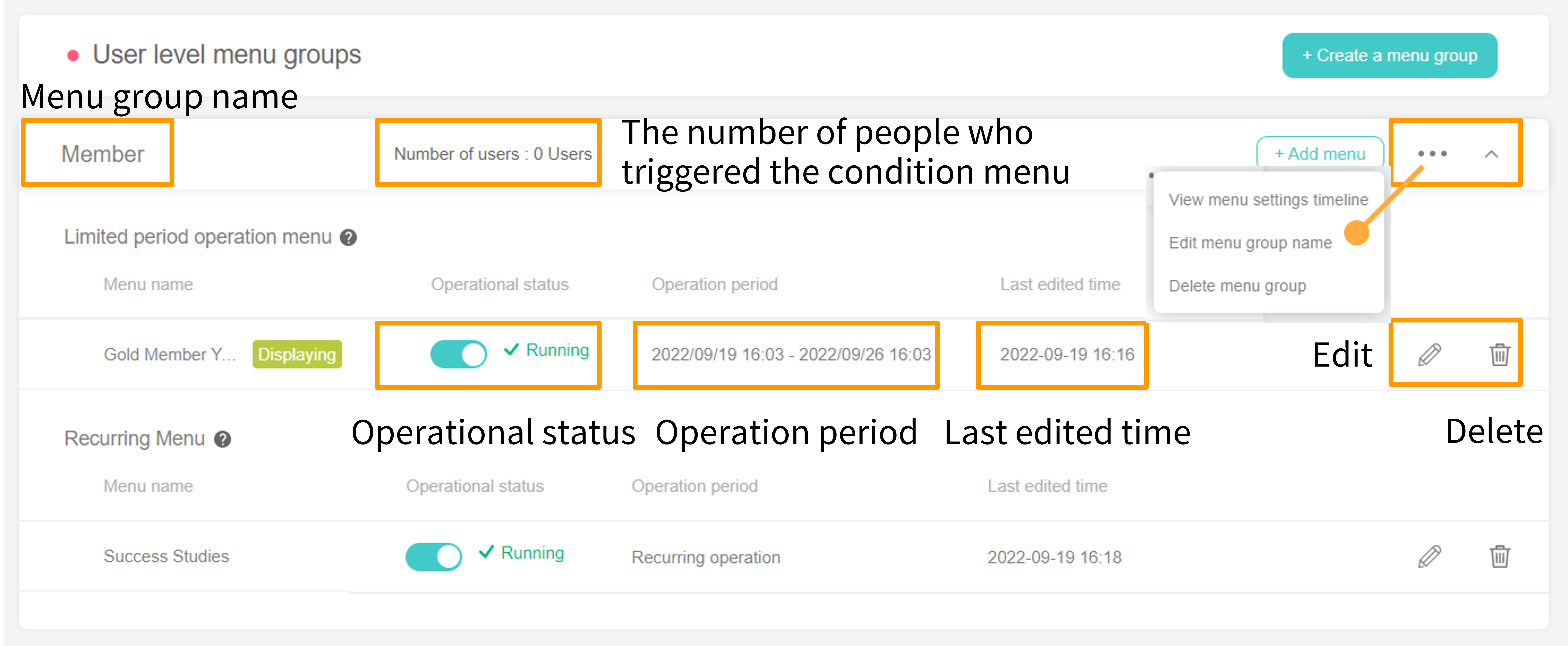 menu management: how to use menu management Images... Menu management
