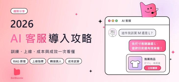 2026 AI 客服導入攻略：訓練、上線、成本與成效一次看懂